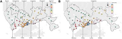 Geographically Explicit Network Analysis of Urban Living and Working Interaction Pattern in Shenzhen City, South China